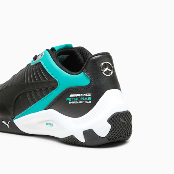 Mercedes-AMG PETRONAS Kart Cat RL NITRO™ Youth Sneakers, PUMA Black-PUMA White, extralarge-IND