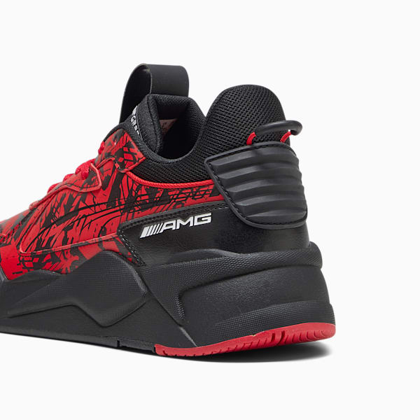 メンズ メルセデス MAPF1 AMG RS-X カモ スニーカー, Fast Red-PUMA Black, extralarge-JPN