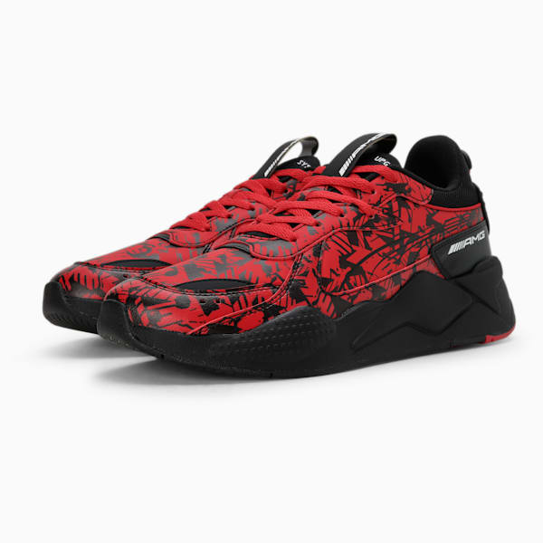 Mercedes-AMG PETRONAS RS-X Camo Sneakers, Fast Red-PUMA Black, extralarge-IND
