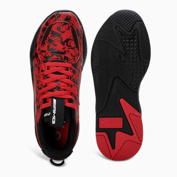 Mercedes-AMG PETRONAS RS-X Camo Sneakers, Fast Red-PUMA Black, extralarge-IND