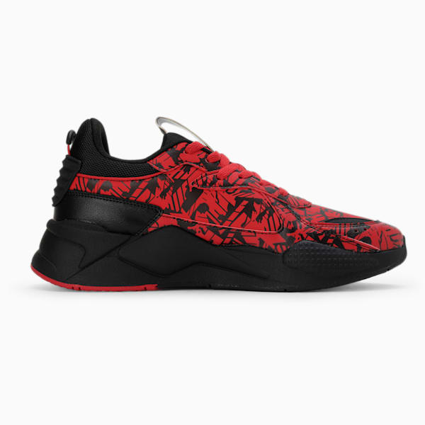 Mercedes-AMG PETRONAS RS-X Camo Unisex Sneakers, Fast Red-PUMA Black, extralarge-IND