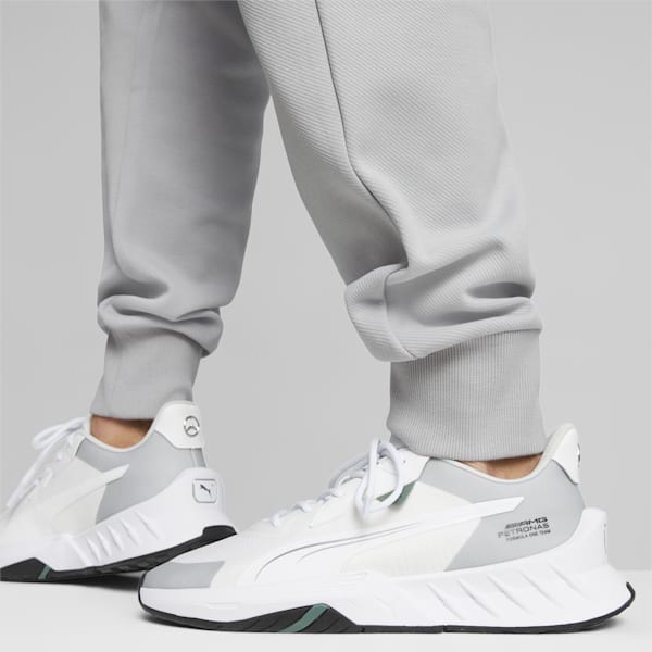 Mercedes-AMG PETRONAS Maco SL 2.0 Unisex Driving Shoes, PUMA White-Mercedes Team Silver, extralarge-IDN