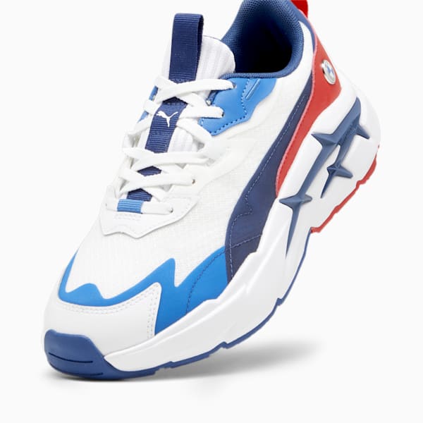 Tenis BMW M Motorsport Spina NITRO™ para mujer, PUMA White-Pop Red, extralarge