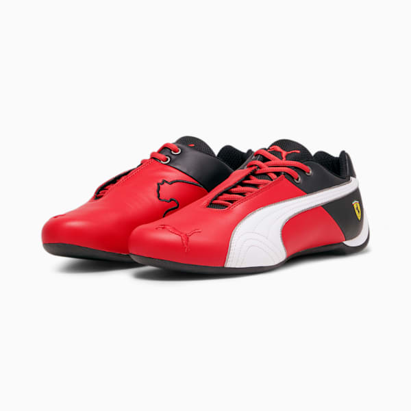 Scuderia Ferrari Future Cat OG Motorsport Unisex Shoes, Rosso Corsa-PUMA White-Puma Black, extralarge-IND