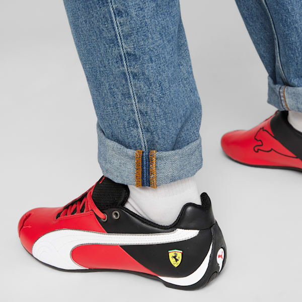 Scuderia Ferrari Future Cat OG Motorsport Unisex Shoes, Rosso Corsa-PUMA White-Puma Black, extralarge-IND