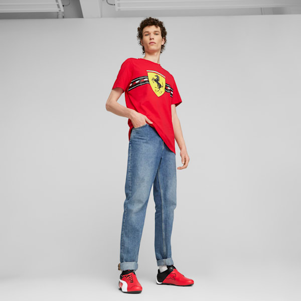 Scuderia Ferrari Future Cat OG Motorsport Shoes, Rosso Corsa-PUMA White-Puma Black, extralarge-IND