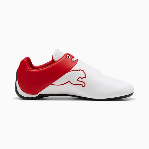 Scuderia Ferrari Future Cat OG Motorsport Shoes, PUMA White-Rosso Corsa, extralarge