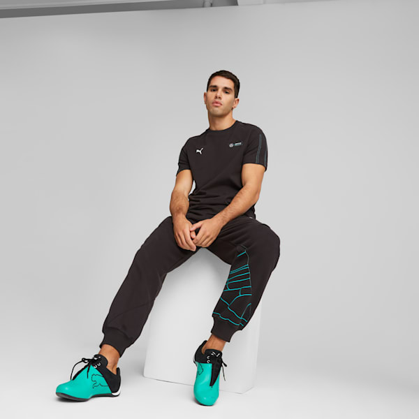 Mercedes-AMG PETRONAS F1 Future Cat OG Motorsport Shoes, Spectra Green-PUMA Black-Puma Black, extralarge-IND