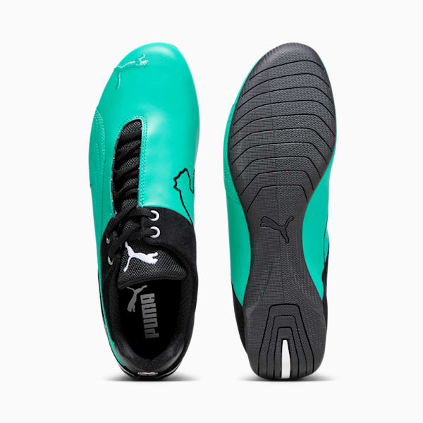 メンズ メルセデス MAPF1 フューチャーキャット OG ドライビングシューズ, Spectra Green-PUMA Black-Puma Black, extralarge-JPN