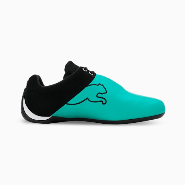 Mercedes-AMG PETRONAS F1 Future Cat OG Motorsport Shoes, Spectra Green-PUMA Black-Puma Black, extralarge-IND