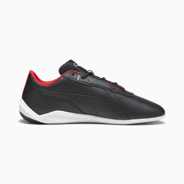 Scuderia Ferrari R-Cat Machina Unisex Driving Shoes, PUMA Black-PUMA White, extralarge-IND