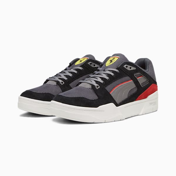 Tenis Scuderia Ferrari Slipstream, Smoked Pearl-PUMA Black-Warm White, extralarge