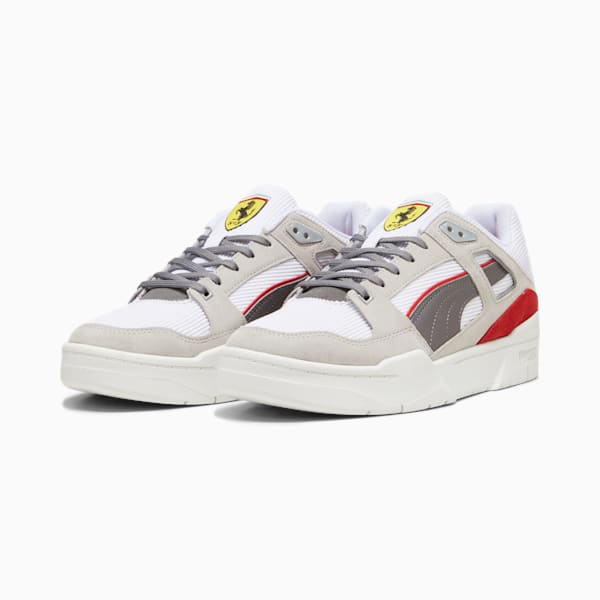 Scuderia Ferrari Slipstream Sneakers, PUMA White-Gray Violet-Warm White, extralarge-IND