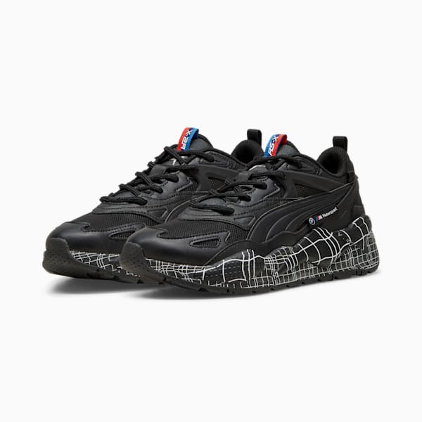 BMW M Motorsport RS-X Efekt Camo Sneakers, PUMA Black-PUMA White, extralarge-IND