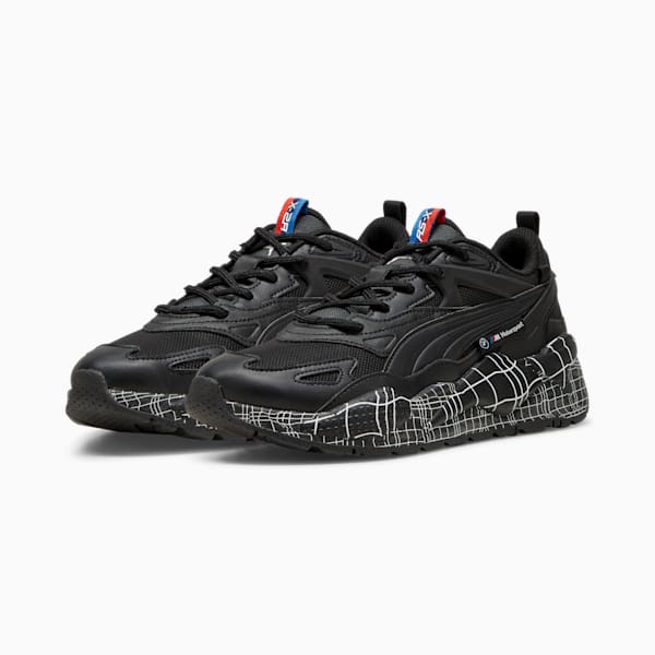 BMW M Motorsport RS-X Efekt Camo Men's Sneakers, PUMA Black-PUMA White, extralarge