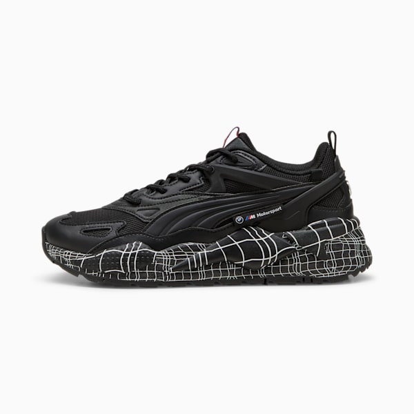 BMW M Motorsport RS-X Efekt Camo Sneakers, PUMA Black-PUMA White, extralarge-IND