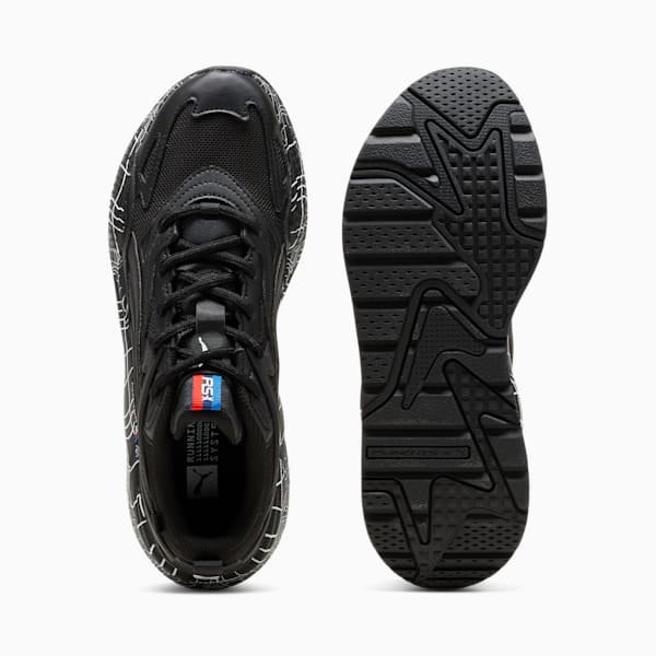 BMW M Motorsport RS-X Efekt Camo Unisex Sneakers, PUMA Black-PUMA White, extralarge-AUS