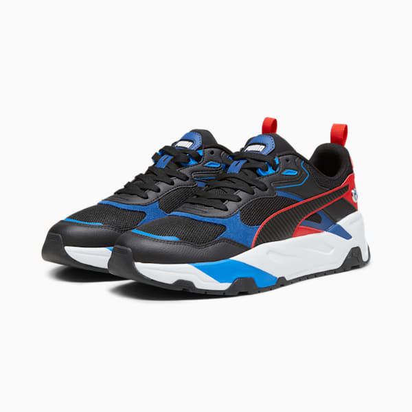 Tenis deportivos BMW M Motorsport Trinity, PUMA Black-Pop Red, extralarge