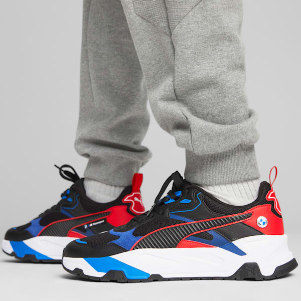 Tenis deportivos BMW M Motorsport Trinity, PUMA Black-Pop Red, extralarge