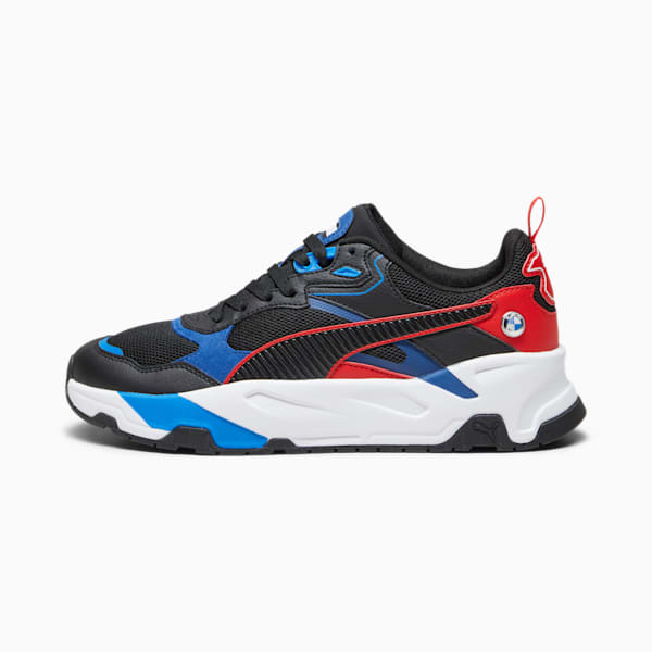 Tenis deportivos BMW M Motorsport Trinity, PUMA Black-Pop Red, extralarge