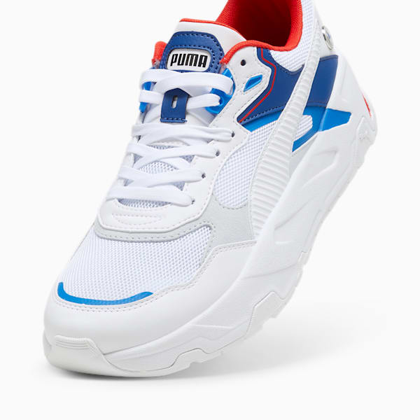 BMW M Motorsport Trinity Men's Sneakers, PUMA White-Pop Red, extralarge