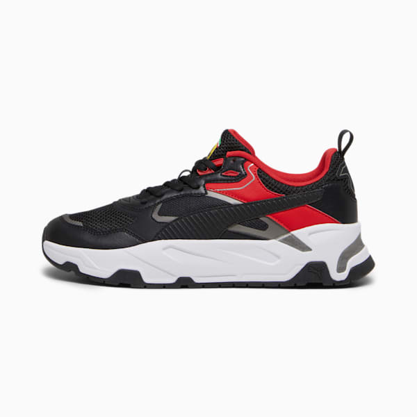 Scuderia Ferrari Trinity Men's Sneakers, PUMA Black-Rosso Corsa, extralarge-IND