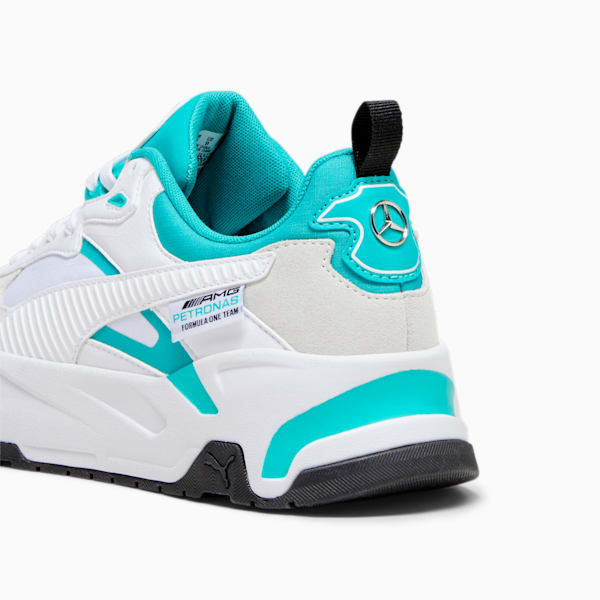 Mercedes-AMG PETRONAS Trinity Sneakers, PUMA White-Spectra Green, extralarge-IND