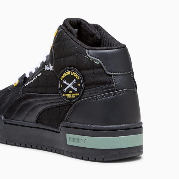 Porsche Legacy CA Pro Mid Motorsport Sneakers, PUMA Black-PUMA Black, extralarge-IND