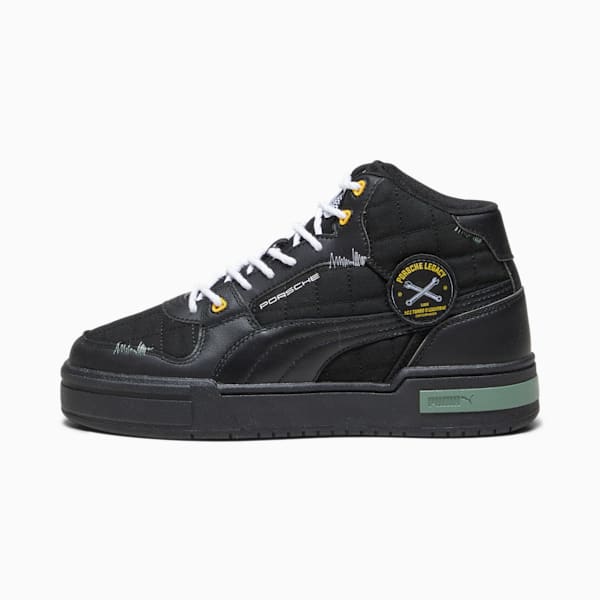 Porsche Legacy CA Pro Mid Motorsport Sneakers, PUMA Black-PUMA Black, extralarge-IND