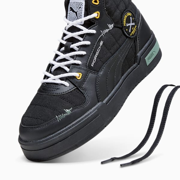 Porsche Legacy CA Pro Mid Motorsport Sneakers, PUMA Black-PUMA Black, extralarge-IND
