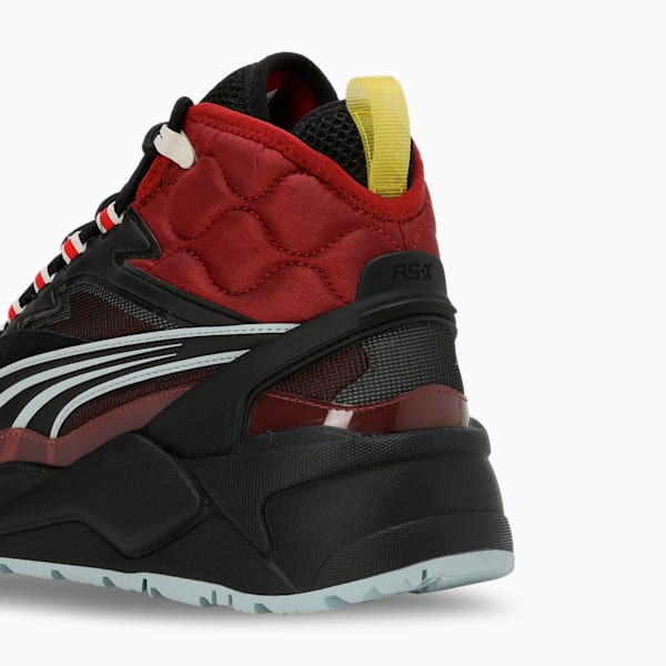 Scuderia Ferrari RS-X Mid Motorsport Sneakers, PUMA Black-Intense Red-Frosted Dew, extralarge-IND