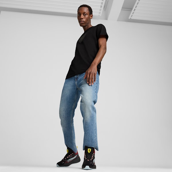 Scuderia Ferrari RS-X Mid Motorsport Sneakers, PUMA Black-Intense Red-Frosted Dew, extralarge-IND