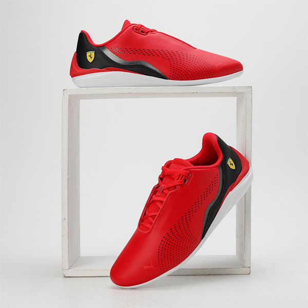 Scuderia Ferrari Drift Cat Decima Unisex Sneakers, Rosso Corsa-PUMA Black-PUMA White, extralarge-IND