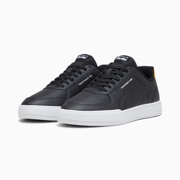 Porsche Legacy Caven Unisex Sneakers, PUMA Black-Smoked Pearl, extralarge-IND