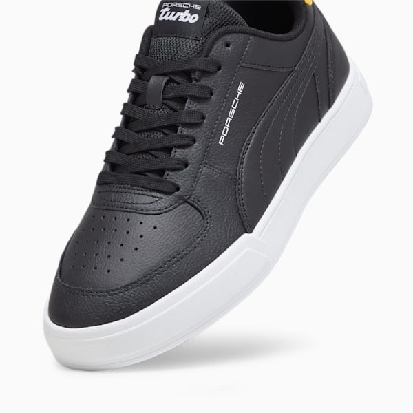 Porsche Legacy Caven Unisex Sneakers, PUMA Black-Smoked Pearl, extralarge-IND