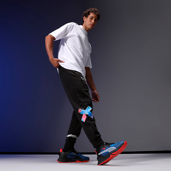 BMW M Motorsport Maco 2.0 Driving Shoes, PUMA Black-Pro Blue, extralarge-IND