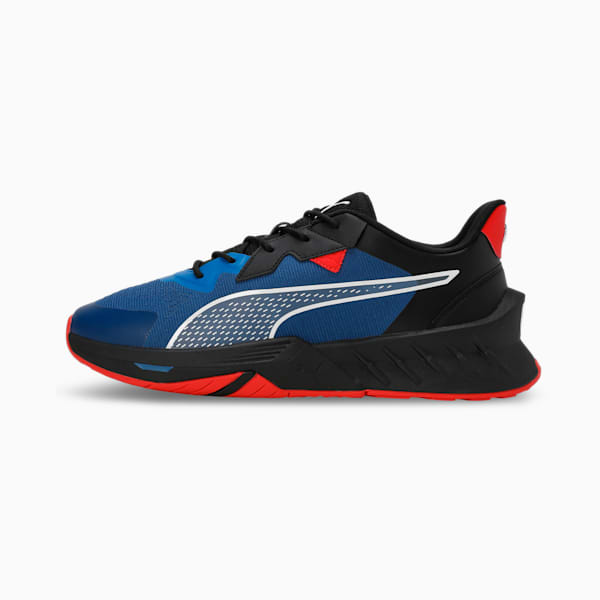 BMW M Motorsport Maco 2.0 Driving Shoes, PUMA Black-Pro Blue, extralarge-IND