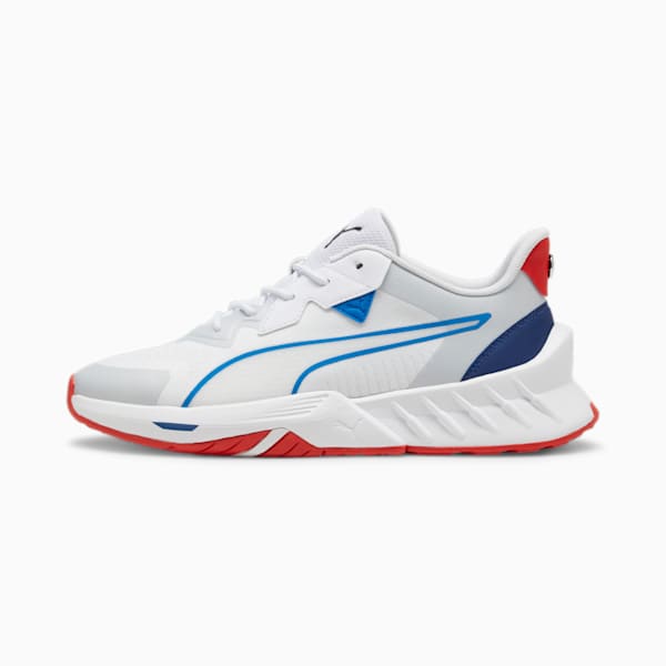 BMW M Motorsport Maco 2.0 Men's Driving Shoes, PUMA White-Pop Red, extralarge