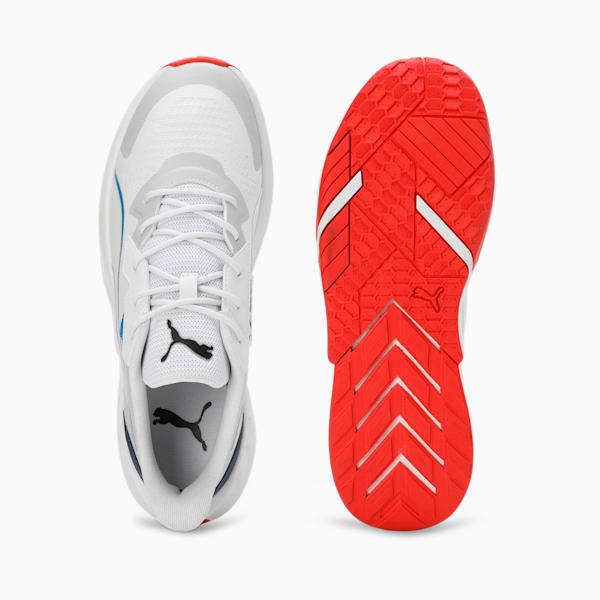 BMW M Motorsport Maco 2.0 Driving Shoes, PUMA White-Pop Red, extralarge-IND