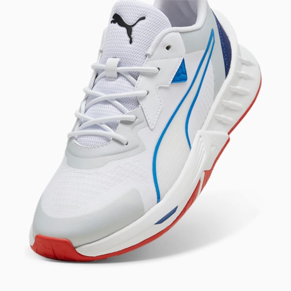 BMW M Motorsport Maco 2.0 Men's Driving Shoes, PUMA White-Pop Red, extralarge