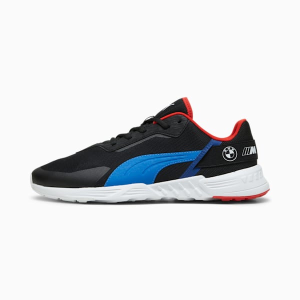 TENIS PUMA HOMBRE BMW MMS TIBURION BLANCO AZUL ROJO PUMA