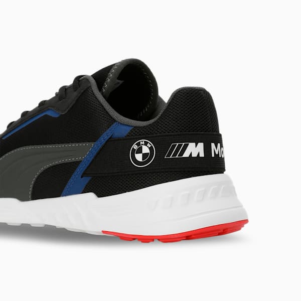 BMW M Motorsport Tiburion Logo Unisex Shoes, PUMA Black-Shadow Gray, extralarge-IND