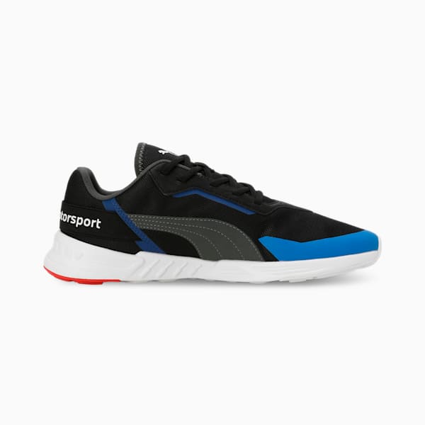 BMW M Motorsport Tiburion Logo Shoes, PUMA Black-Shadow Gray, extralarge-IND