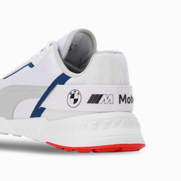 BMW M Motorsport Tiburion Logo Shoes, PUMA White-Cool Light Gray, extralarge-IND