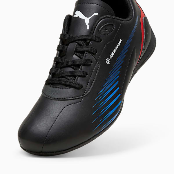 BMW M Motorsport Neo Cat 2.0 Men's Driving Shoes, PUMA Black-Cool Cobalt, extralarge