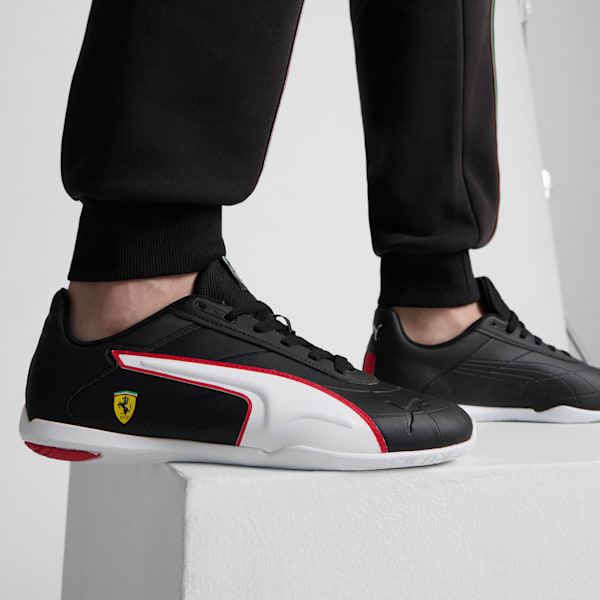 Tenis Scuderia Ferrari Tune Cat, PUMA Black-PUMA White, extralarge