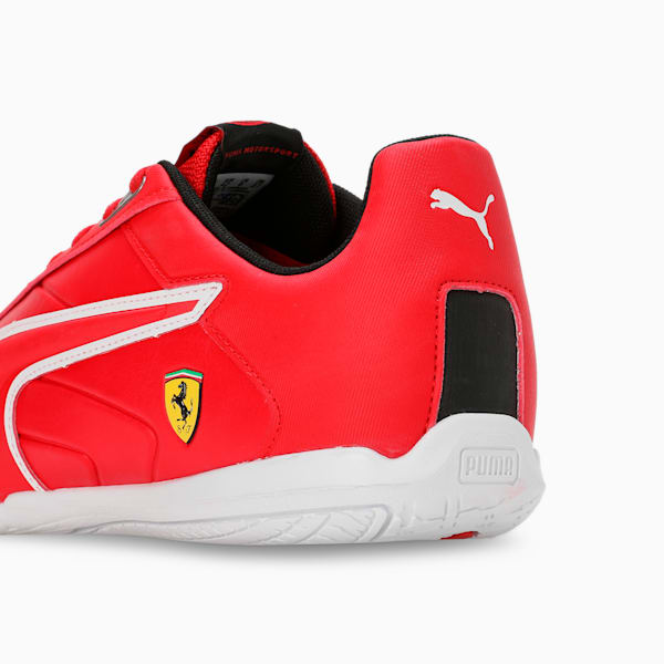 Scuderia Ferrari Tune Cat Motorsport Driving Shoes, Rosso Corsa-Rosso Corsa-PUMA White, extralarge-IND