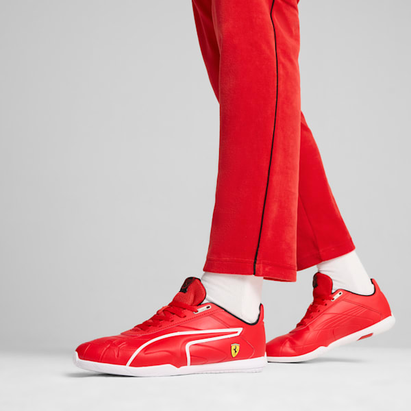 Scuderia Ferrari Tune Cat Motorsport Driving Shoes, Rosso Corsa-Rosso Corsa-PUMA White, extralarge-IND