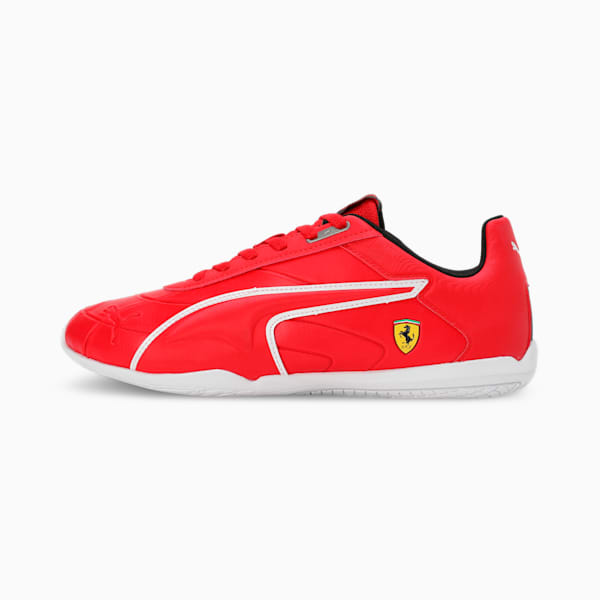 Scuderia Ferrari Tune Cat Motorsport Driving Shoes, Rosso Corsa-Rosso Corsa-PUMA White, extralarge-IND