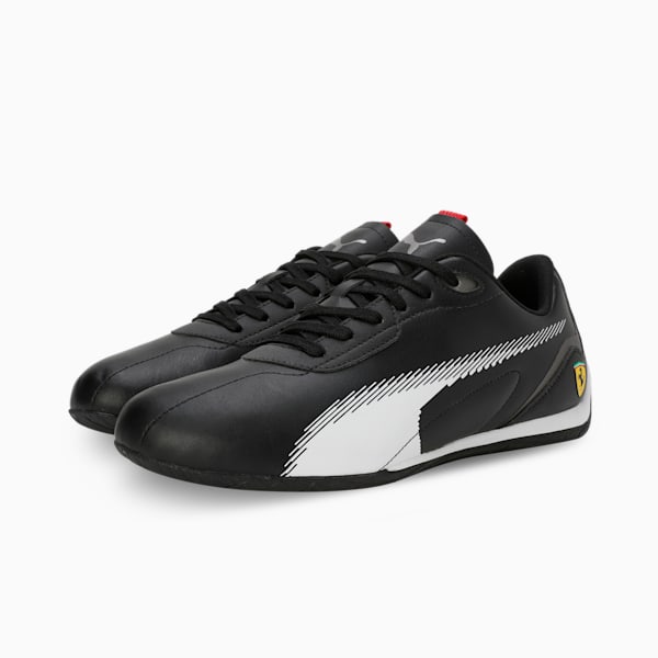 Scuderia Ferrari Neo Cat 2.0 Driving Shoes, PUMA Black-PUMA White, extralarge-IND